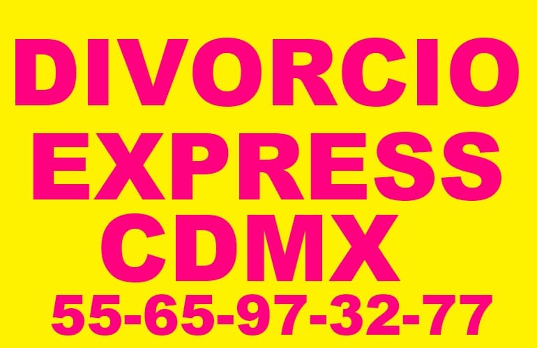 nuevo divorcio express cdmx 2024